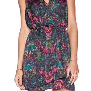 BCBGeneration Floral Wrap Dress